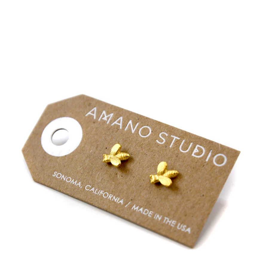 Honey Bee Earrings - Image 2