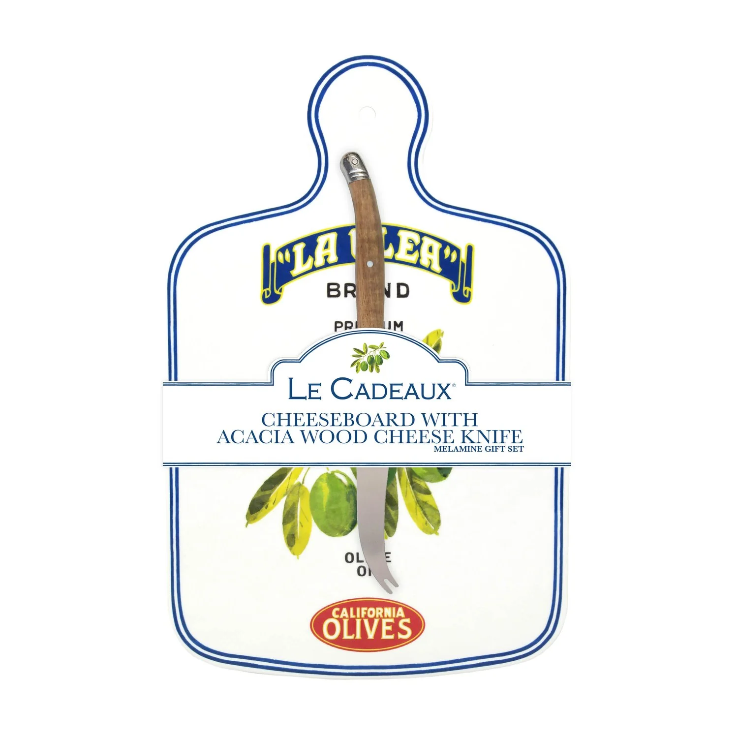 Vintage Olive California Cheeseboard Gift Set