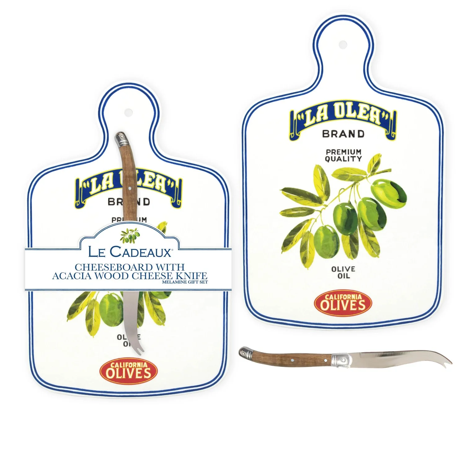 Vintage Olive California Cheeseboard Gift Set - Image 2