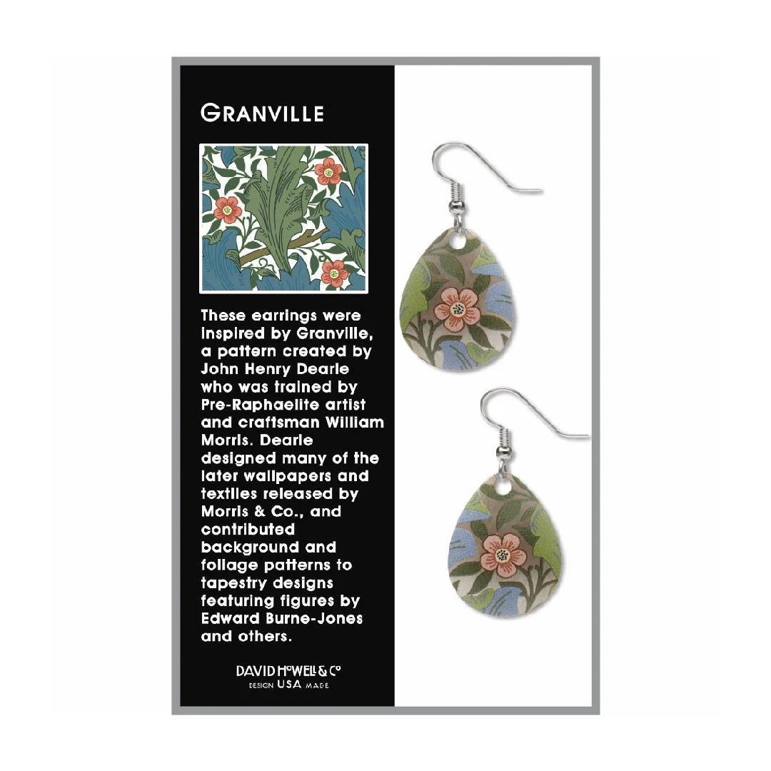William Morris Granville Earrings - Image 3
