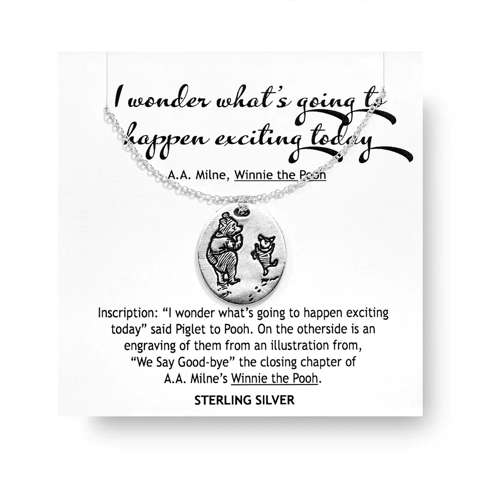 Winnie-the-Pooh & Piglet Necklace - Image 3