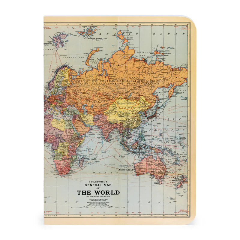 World Maps Mini Notebooks Set - Image 3