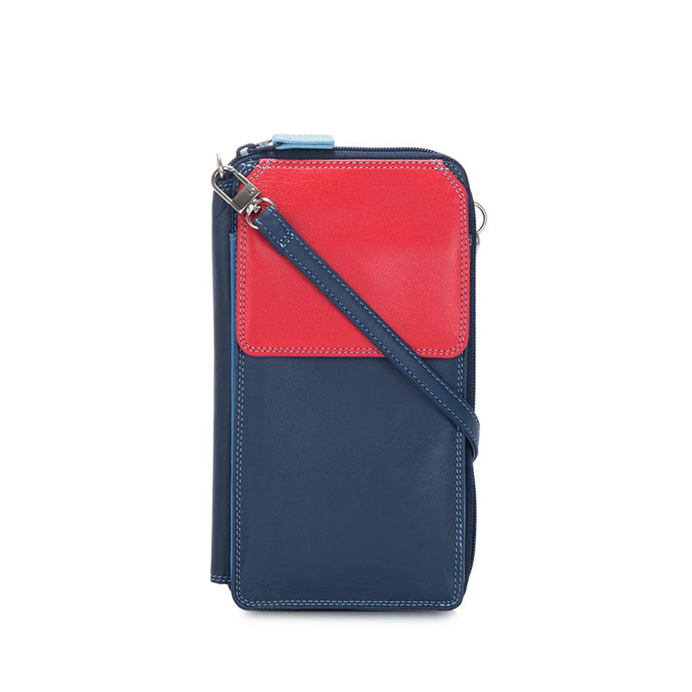 Zip Round Multi-Purse with Shoulder Strap - Image 19