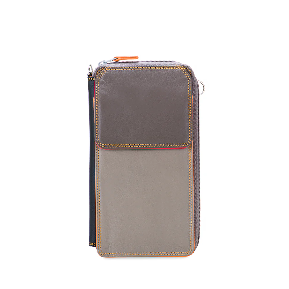 Zip Round Multi-Purse with Shoulder Strap - Image 8